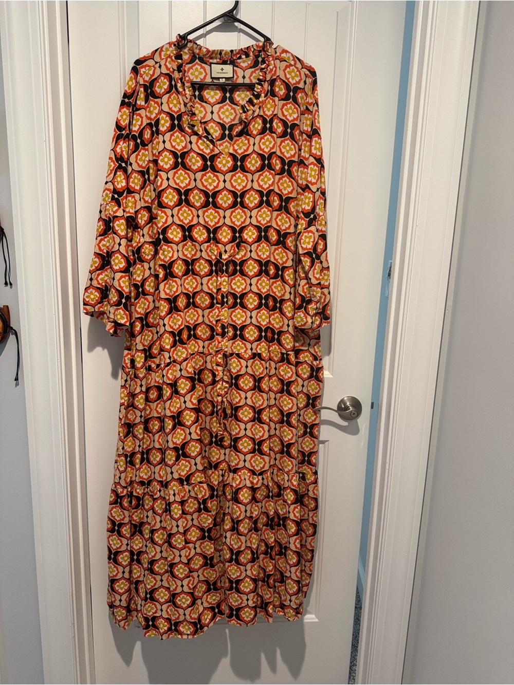 Tuckernuck Honeycomb Marisol Tie-Waist Caftan